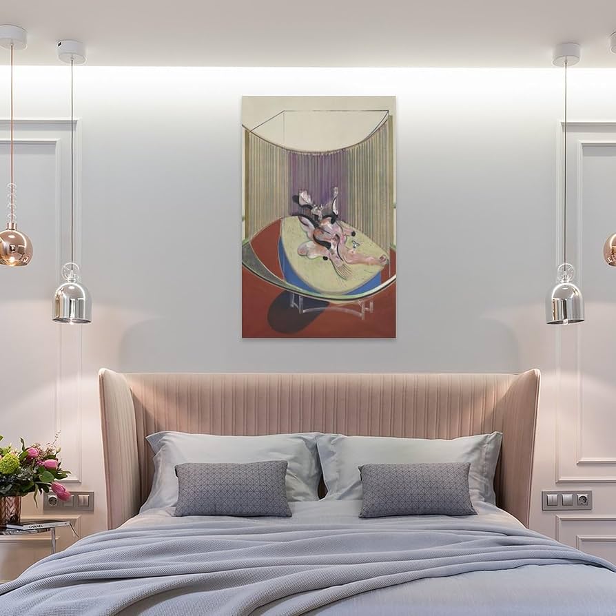 Personnage couche/フランシス ベーコン/アートポスター FRANCIS